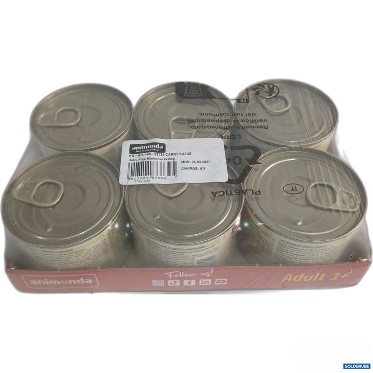 Artikel Nr. 952914: animonda Adult 1+ Katzenfutter Huhn, Pute, Kaninchen 6x200 g