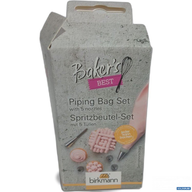 Artikel Nr. 955914: Birkmann Sprittbeutel Set mit 5 Tüllen 