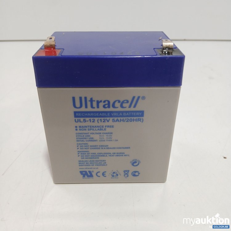 Artikel Nr. 971914: Ultracell UL5-12 (12V 54H/20HR) 
