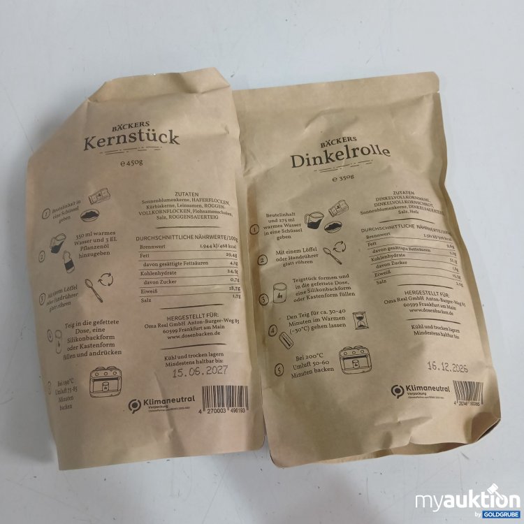 Artikel Nr. 979914 Artikel Nr. 979914: Bäckers Kernstück 450g + Dinkelrolle 350g