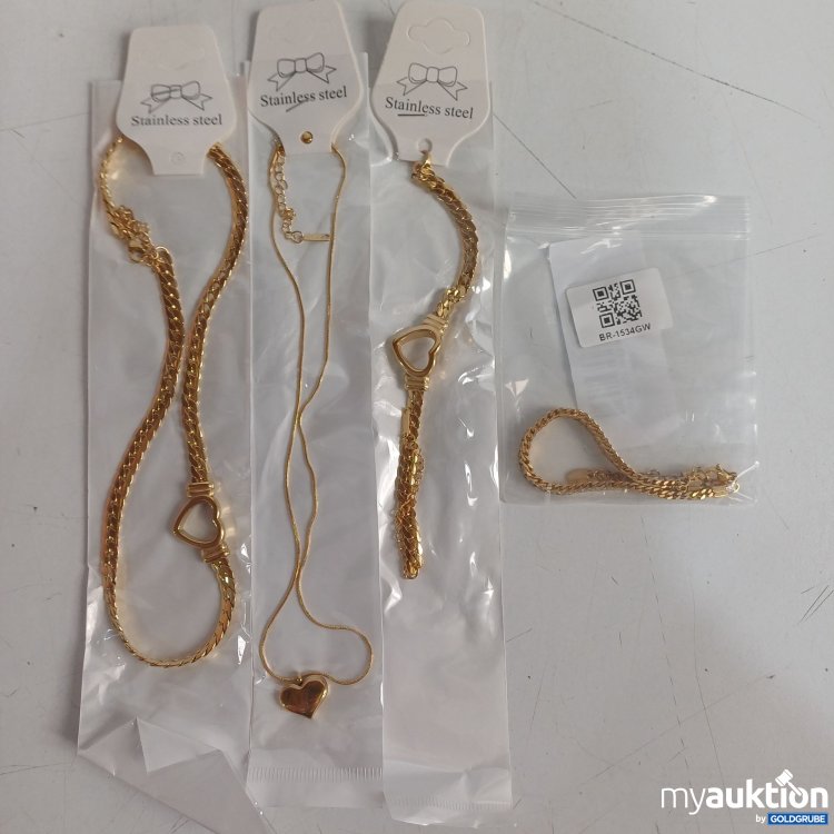 Artikel Nr. 987914 Artikel Nr. 987914: Goldfarbener diverser Schmuck, 4-teilig