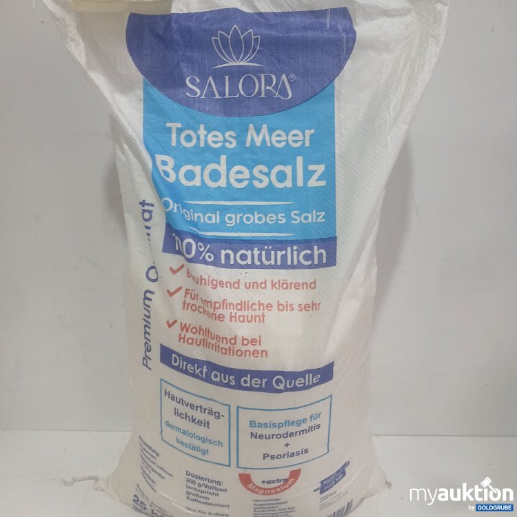 Artikel Nr. 460915 Artikel Nr. 460915: Salora Totes Meer Badesalz Original grobes Salz 25kg