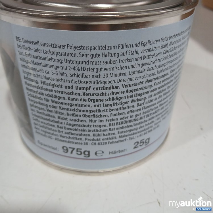 Artikel Nr. 461915 Artikel Nr. 461915: Presto, Füll-Spachtel, Farbe-ocker, 975g