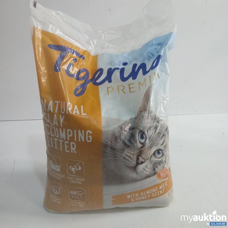Artikel Nr. 464915: Tigerino 1 Stk. Premium Katzenstreu Natural Clay 12 kg