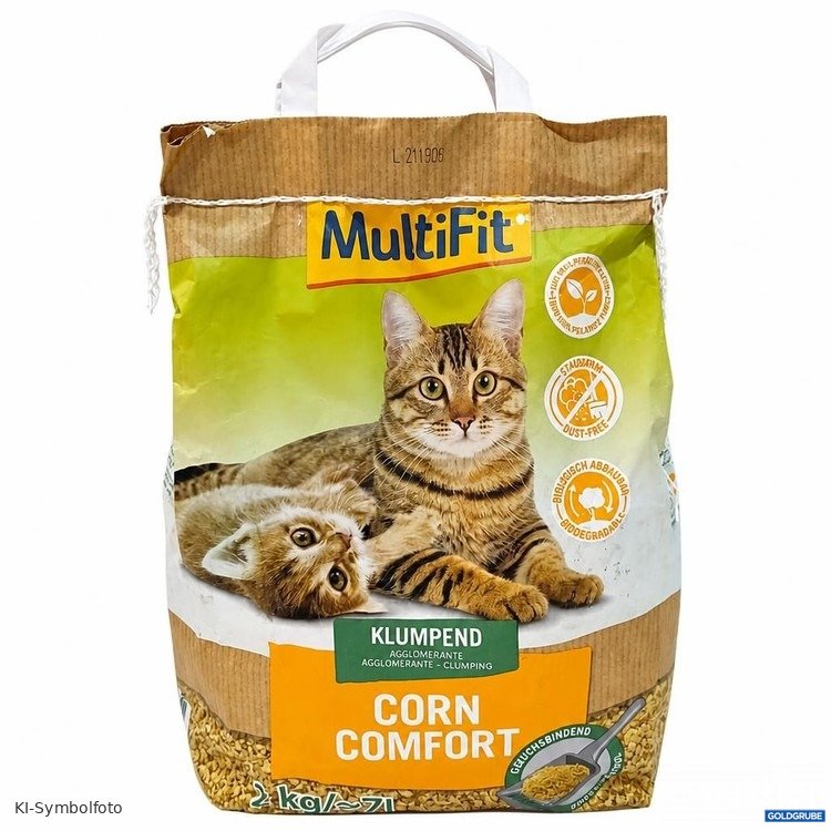 Artikel Nr. 470915: MultiFit Katzenstreu Corn Comfort klumpend 2 kg