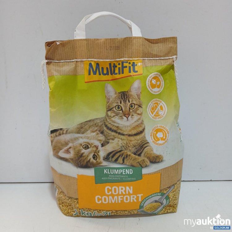 Artikel Nr. 470915: MultiFit Katzenstreu Corn Comfort klumpend 2 kg