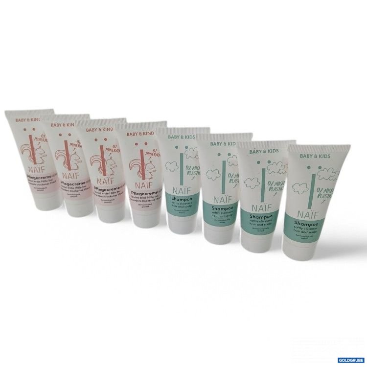 Artikel Nr. 800915 Artikel Nr. 800915: Naif Baby&Kids Pflegecreme und Shampoo 8x15ml