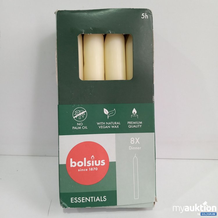 Artikel Nr. 821915 Artikel Nr. 821915: Bolsius Essentials 8x Dinner Kerzen beige