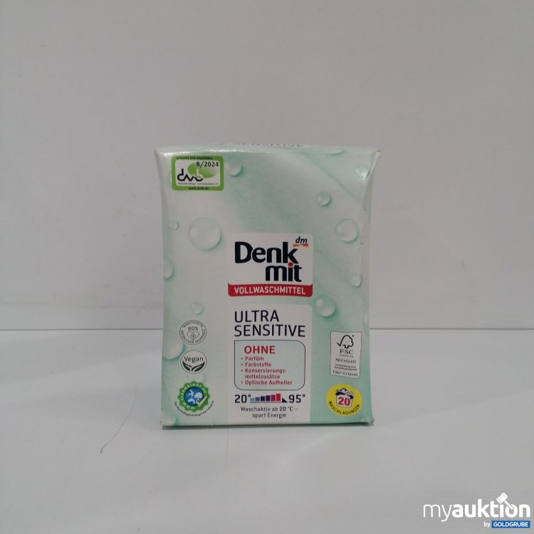 Artikel Nr. 847915: DM Denk mit Vollwaschmittel Ultra Sensitive 20WL