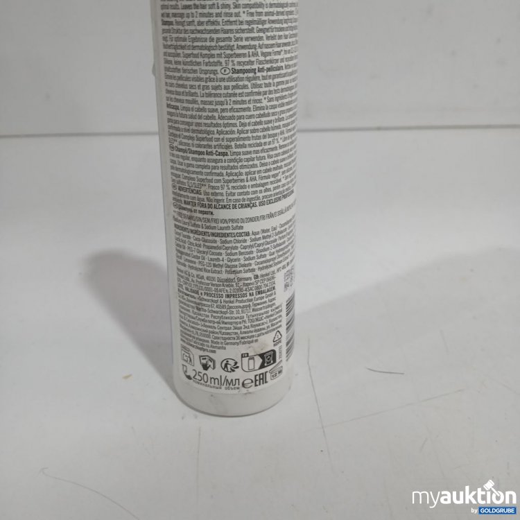 Artikel Nr. 892915: Schwarzkopf BC Bonacure Anti-Dandruff Shampoo 250 ml