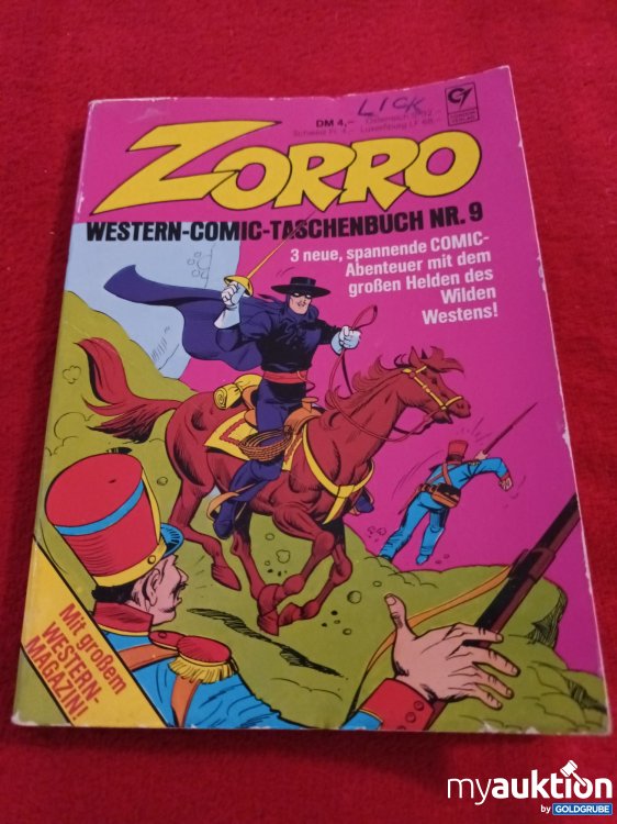 Artikel Nr. 906915 Artikel Nr. 906915: Zorro Comic