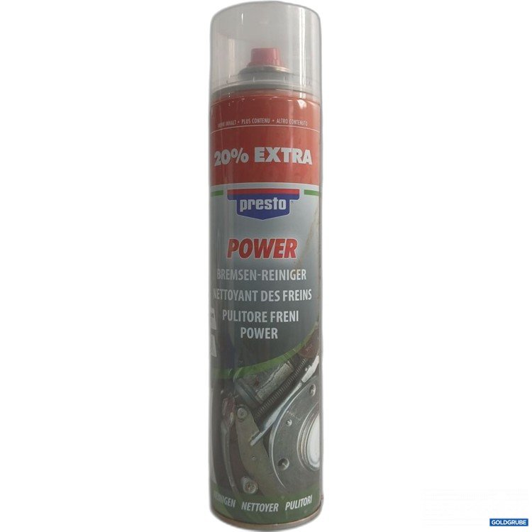 Artikel Nr. 919915: presto Bremsen-Reiniger POWER 600 ml