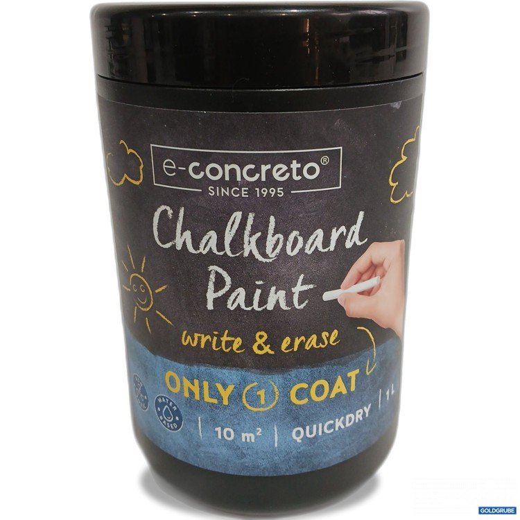 Artikel Nr. 920915: E-concreto Chalkboard Paint 1L 