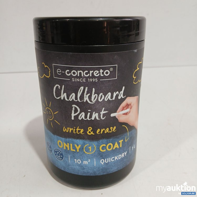 Artikel Nr. 920915: E-concreto Chalkboard Paint 1L 