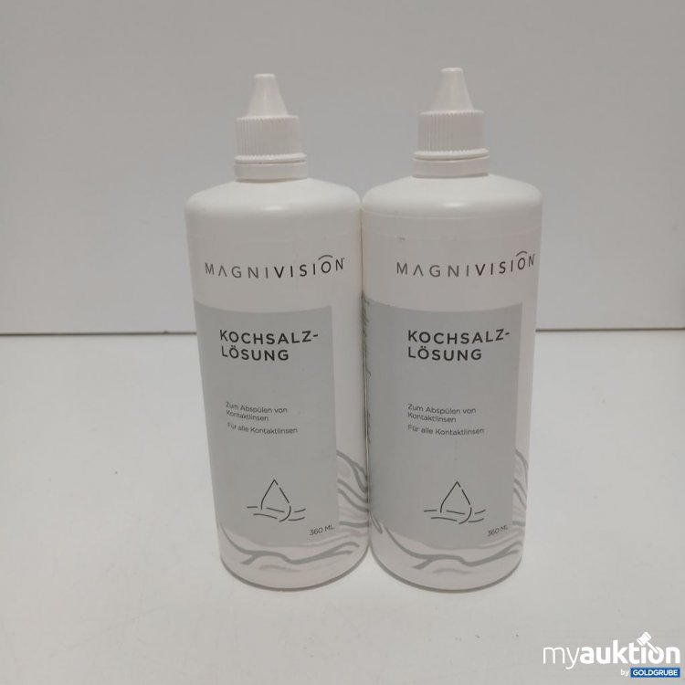 Artikel Nr. 959915: MAGNIVISION KOCHSALZLÖSUNG 2x360 ml
