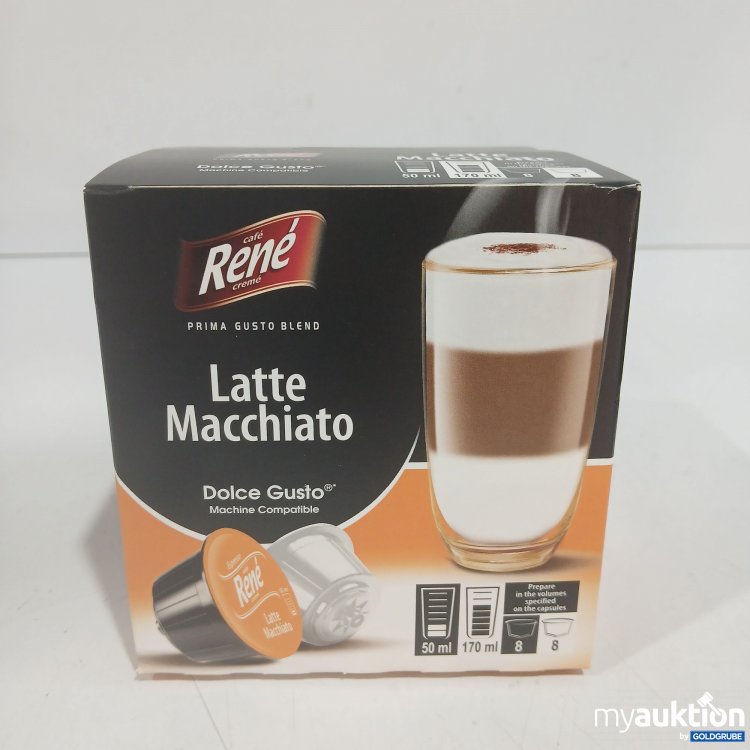 Artikel Nr. 969915 Artikel Nr. 969915: Cafe Rene Latte Macchiato Dolce Gusto Kapseln 8x
