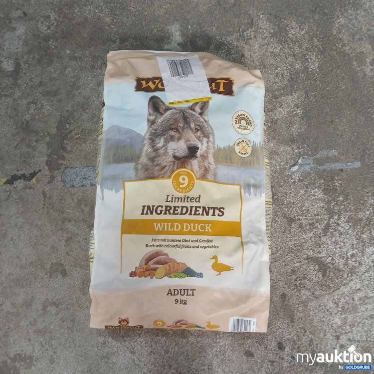 Artikel Nr. 990915 Artikel Nr. 990915: Wolfsblut Hundefutter limited Ingredients wild Duck 9kg