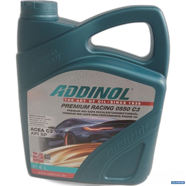 Artikel Nr. 992915 Artikel Nr. 992915: Addinol Premium Racing 0550 C3 Öl 4L