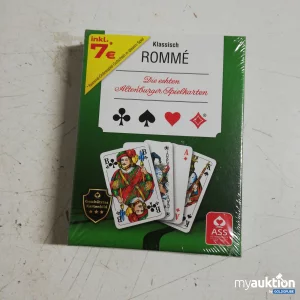 Auktion Klassisches Rommé Kartenspiel-Set