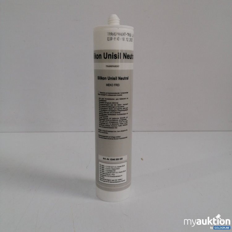 Artikel Nr. 442916: Silikon Unisil Neutral S180 Transparent Trüb 