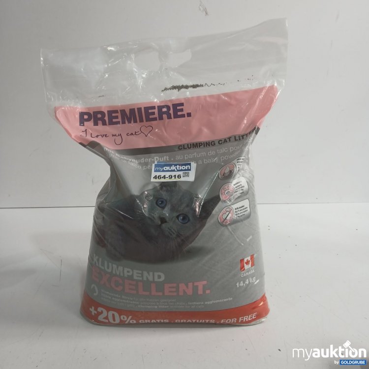 Artikel Nr. 464916: Premiere Klumpstreu Excellent 14,4 kg