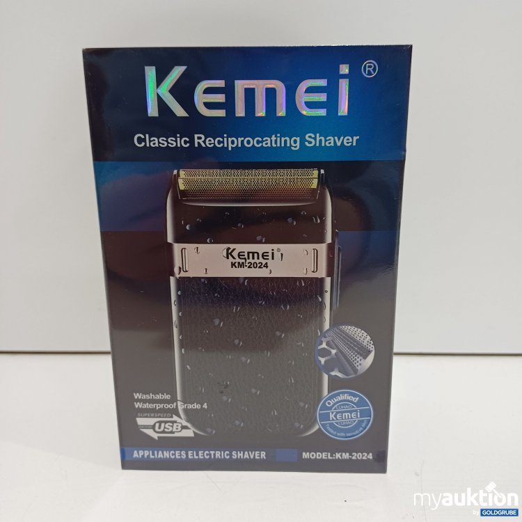 Artikel Nr. 523916: Kemei KM-2024 Classic Reciprocating Shaver