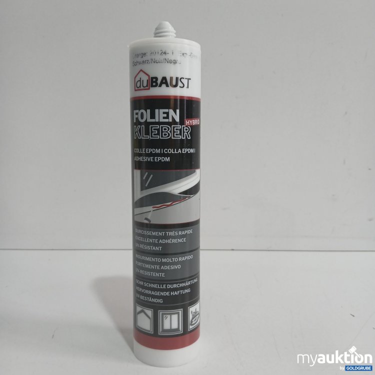 Artikel Nr. 858916: DuBaust Folien Kleber Hybrid schwarz 290ml 