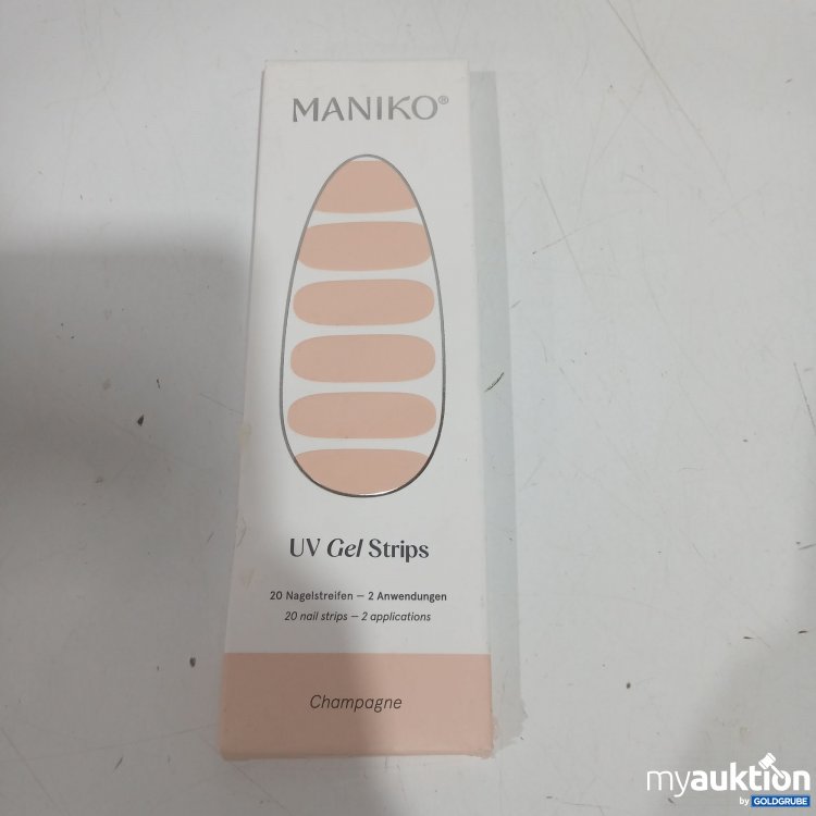 Artikel Nr. 885916: Maniko UV Gel Strips Champagne 