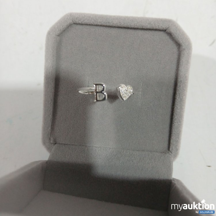 Artikel Nr. 887916: Ring mit Buchstabe "B" 