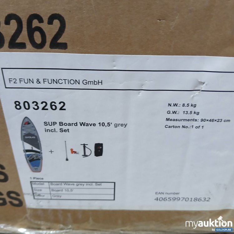 Artikel Nr. 901916 Artikel Nr. 901916: F2 Sup Board Wave 10.5" grey