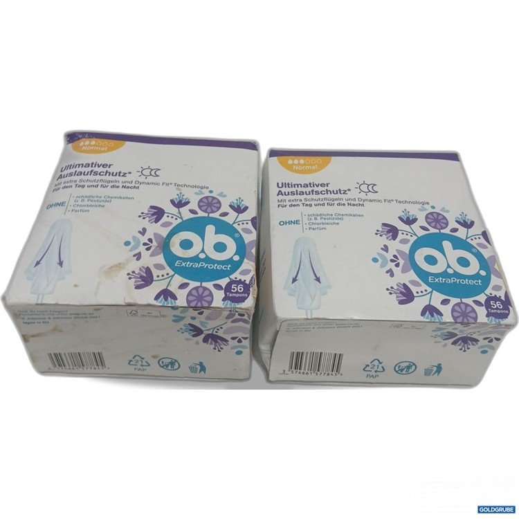 Artikel Nr. 929916 Artikel Nr. 929916: ob ExtraProtect Tampons Ultimativer Auslaufschutz Normal 2x56 Stück