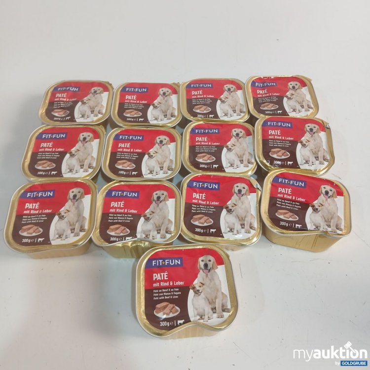 Artikel Nr. 952916: FIT-FUN Paté mit Rind & Leber 13x300 g