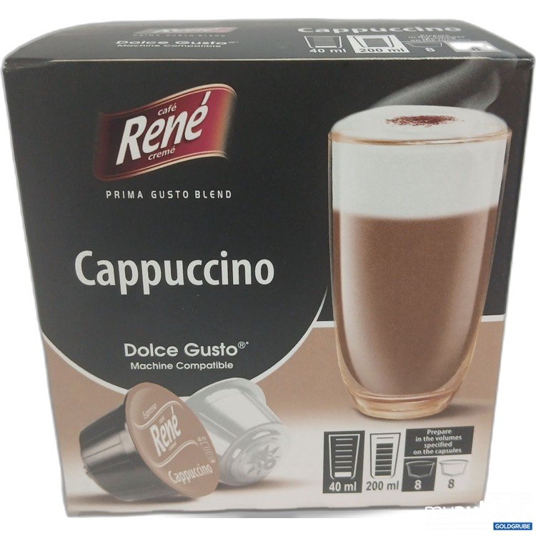 Artikel Nr. 969916 Artikel Nr. 969916: Cafe Rene Cappuccino Dolce Gusto Kapseln 8x