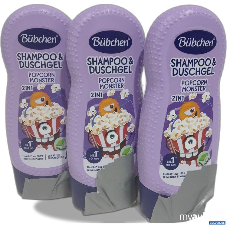 Artikel Nr. 972916: Bübchen Shampoo & Duschgel Popcorn Monster je 230ml 