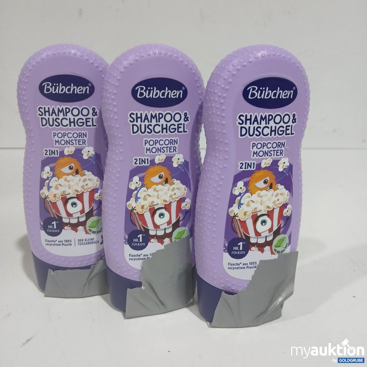 Artikel Nr. 972916: Bübchen Shampoo & Duschgel Popcorn Monster je 230ml 