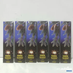 Auktion HAKA 6 x 8 Stk. Wunderkerzen 15 cm
