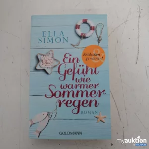Auktion Ella Simon Sommerregen Roman