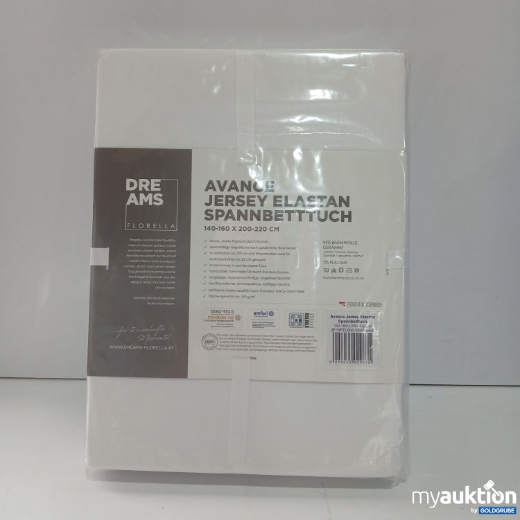 Artikel Nr. 361917 Artikel Nr. 361917: Avance Jersey Elastan Spannbetttuch 140-160x200-220cm