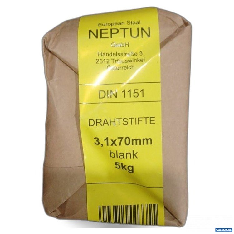 Artikel Nr. 467917 Artikel Nr. 467917: Neptun Drahtstifte 3,1x70mm blank 5 kg