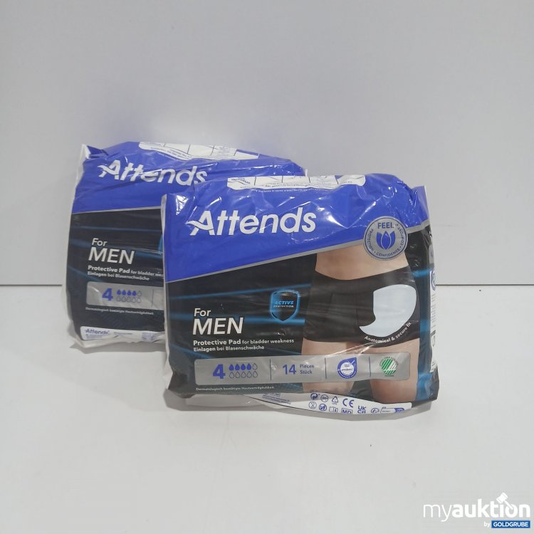 Artikel Nr. 871917 Artikel Nr. 871917: Attends Men Protective Pad 2x14 Stück
