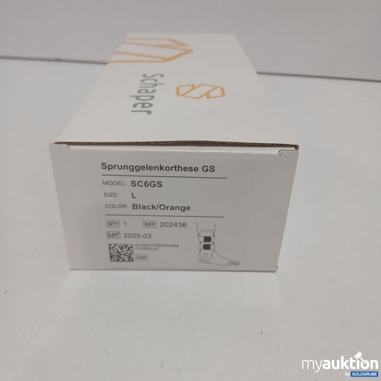 Artikel Nr. 882917 Artikel Nr. 882917: Schaper Sprunggelenkorthese GS SC6GS