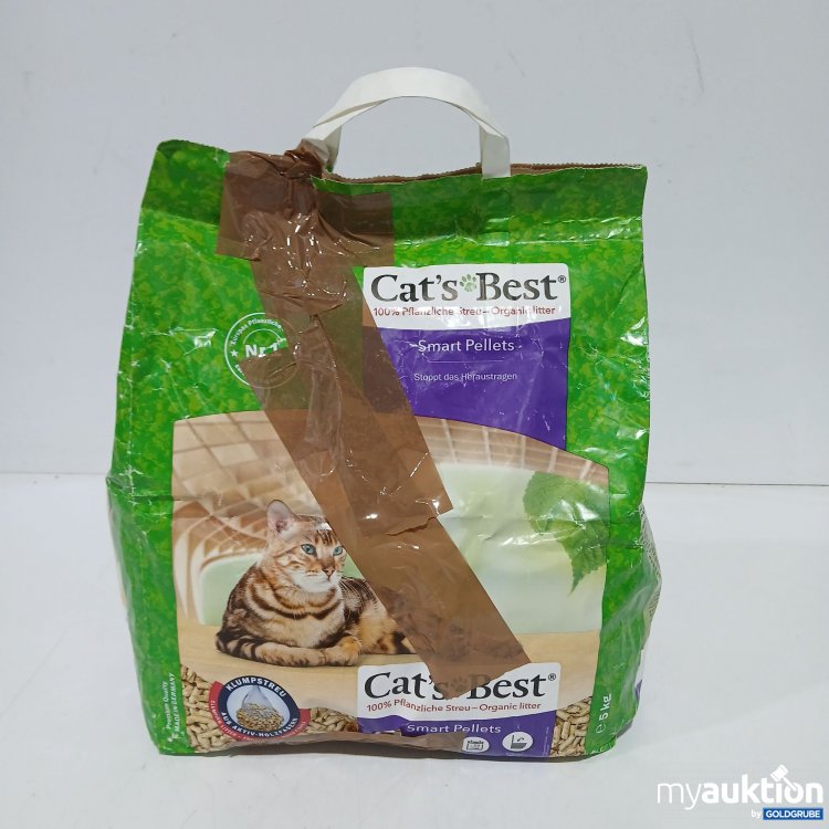 Artikel Nr. 889917: Cat's Best 100% Pflanzliches Streu 5kg 