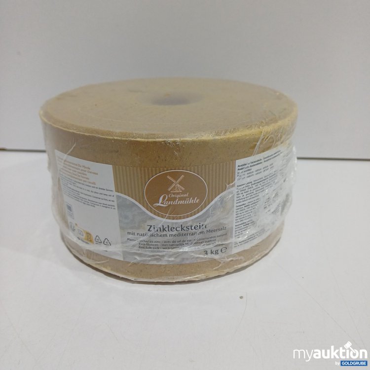 Artikel Nr. 898917: Landmühle Zinkleckstein 3kg