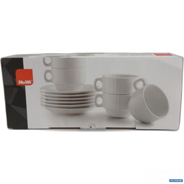 Artikel Nr. 921917: ibili Tassen-Set Mokka 6 Tassen + Untertassen 80ml