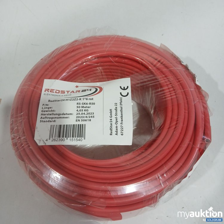 Artikel Nr. 955917: Redstar24 H1Z2Z2-K 1x6 rot 50m 4kg 