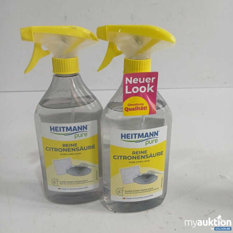 Artikel Nr. 977917: HEITMANN pure Reine Zitronensäure je 500ml