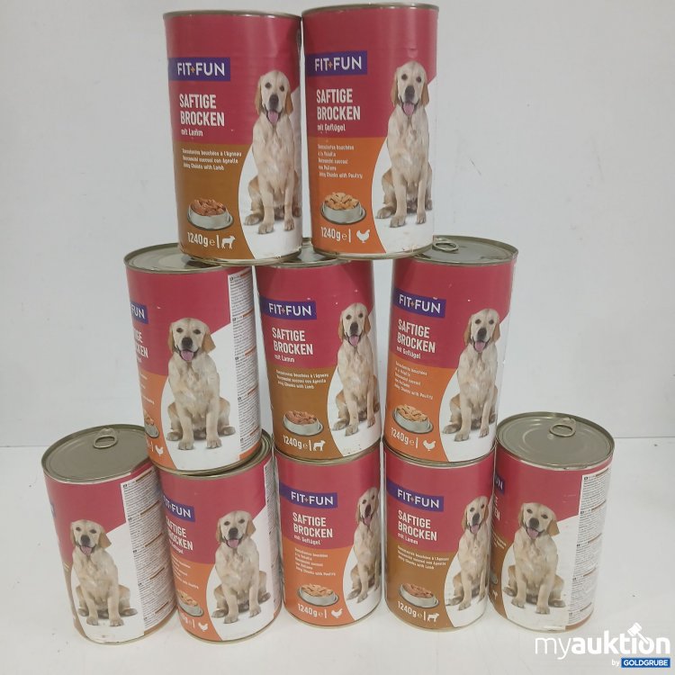 Artikel Nr. 460918: Fit+Fun Saftige Brocken Diverse Sorten10×1240g