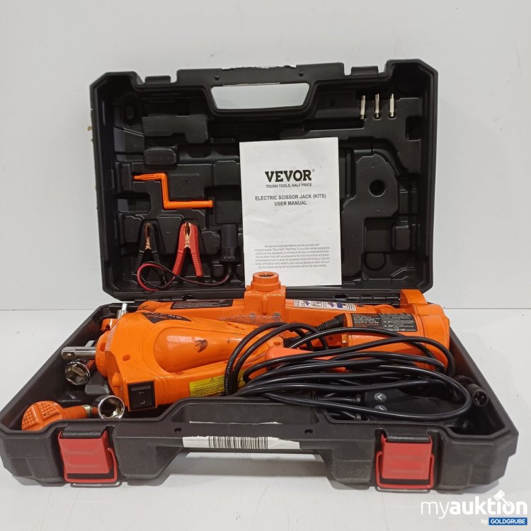 Artikel Nr. 463918: Vevor elektrischer Scherenwagenheber im Koffer