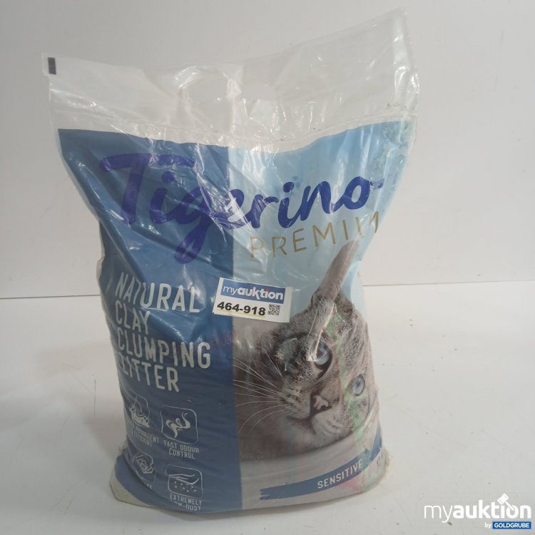 Artikel Nr. 464918: Tigerino Premium Katzenstreu Natural Clay Clumping sensitive 12kg