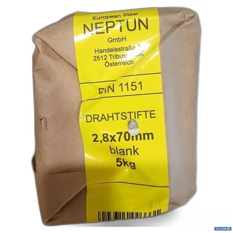 Artikel Nr. 467918 Artikel Nr. 467918: Neptun Drahtstifte 2,8x70 mm blank 5 kg